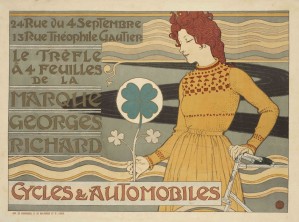 Cycles et automobiles poster